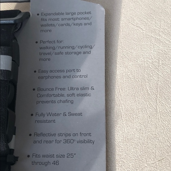 STORAGE RUNNING BELT - Picture 6 of 6